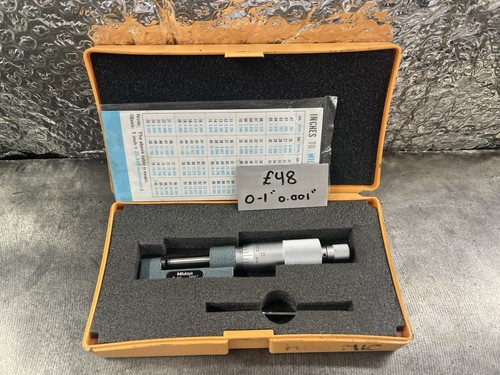 Mitutoyo 001 hub - 0.001”,