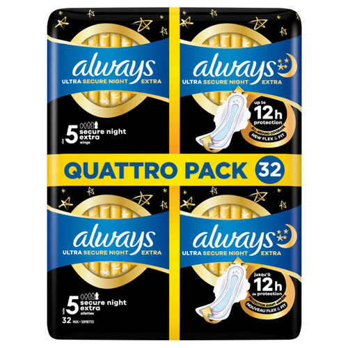 Always ultra size night pads - size,