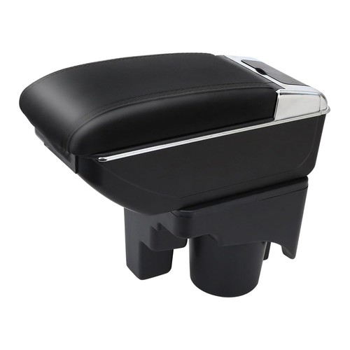 Dual layer armrest box for - box, vw