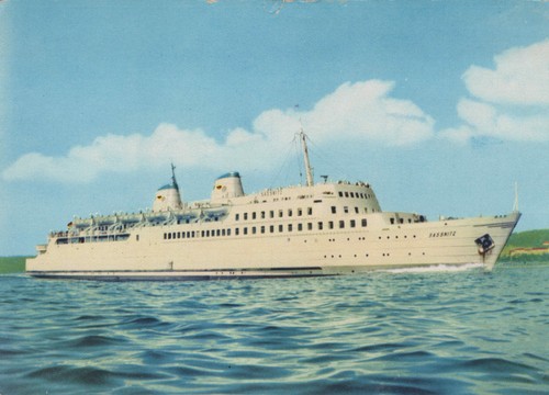Ddr railway ferry ship ms - railway,