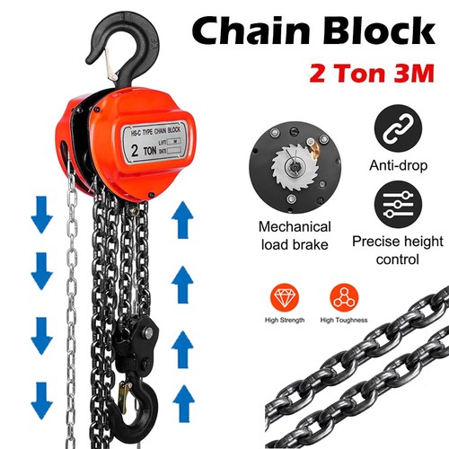 Heavy duty chain hoist - heavy, block
