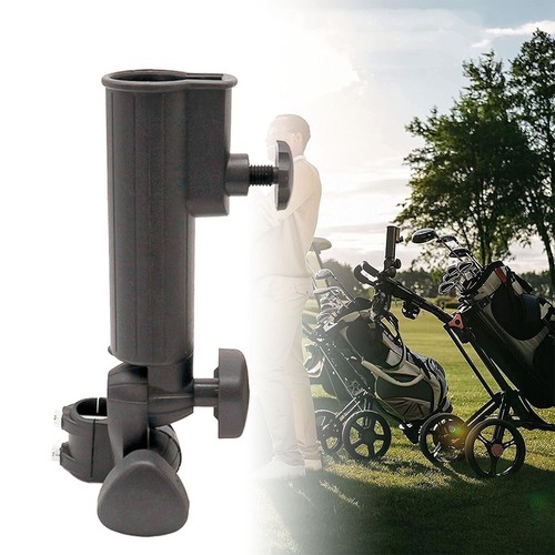 Golf umbrella holder accessory - golf,