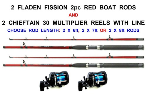 Fladen red boat rods - 2,