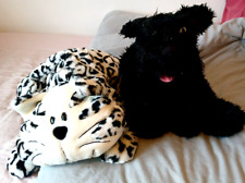 Tesco Chilly & Friends Black Scamp Scottie Dog & Chester Cat Soft Toy Plush 03