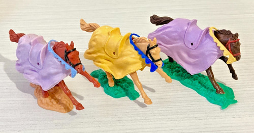 Timpo knights horses spares - knights,