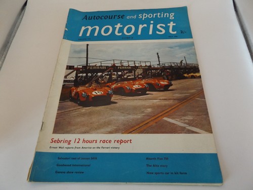 Autocourse sporting motorist - sporting,