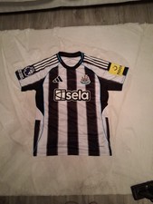 Newcastle United Home Shirt 25/26 Bruno G Size L Adults