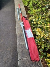 2 Tonne Straight Pipe Steel Recovery Tow Bar Towing Pole Heavy Duty Steel Car UK