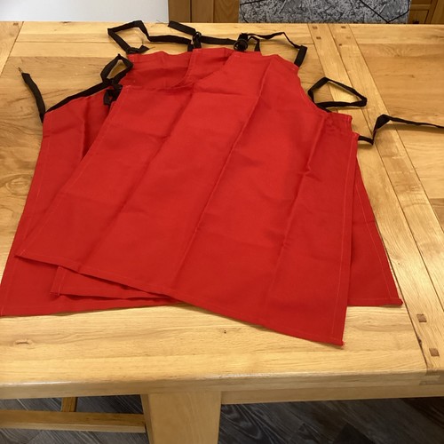 Red aprons for - aprons,