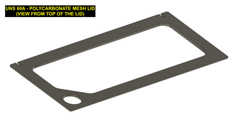 Aquarium mesh lid for - mesh, 60a