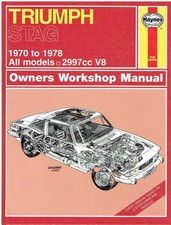 TRIUMPH STAG MK1 MK2 MANUAL /