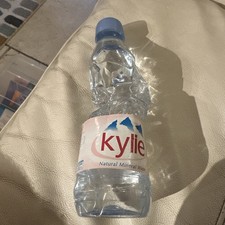 KYLIE MINOGUE - EVIAN PROMO TOUR WATER BOTTLE - 2002 FEVER TOUR - RARE 