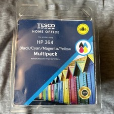 NEW TESCO HOME OFFICE PRINTER INK FOR PRINTERS USING HP 364-MULTIPACK.