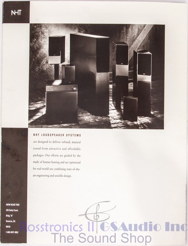 Vintage nht speaker model - vintage,