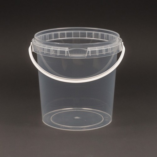 Clear bucket lid - clear,