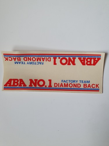 Diamond back bmx sticker - diamond,