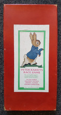 Beatrix Potter - Vintage 1930's Peter Rabbit 's Race Game Complete in Orig Box.