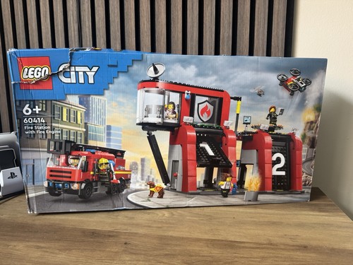 Lego city 60414 fire - city, station