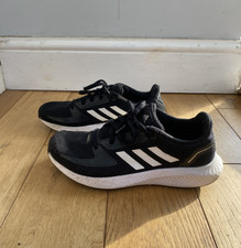 Adidas Boy's Size 5 Black Trainers