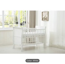 Wooden Toddler Cot Bed