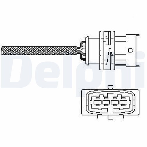 Lambda sensor delphi - sensor,