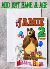 Masha and Bear Personalised