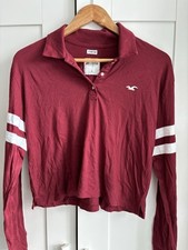 Hollister Burgundy Crop Top Women’s