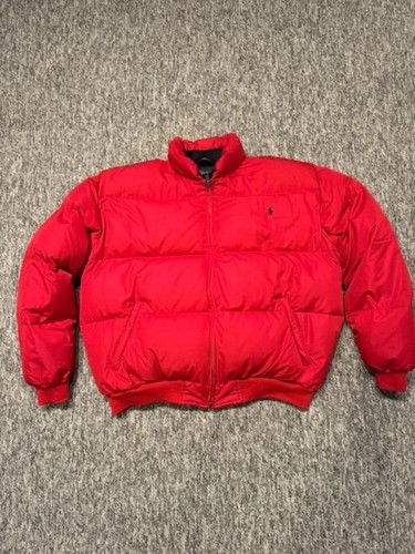 Men red polo - polo, lauren