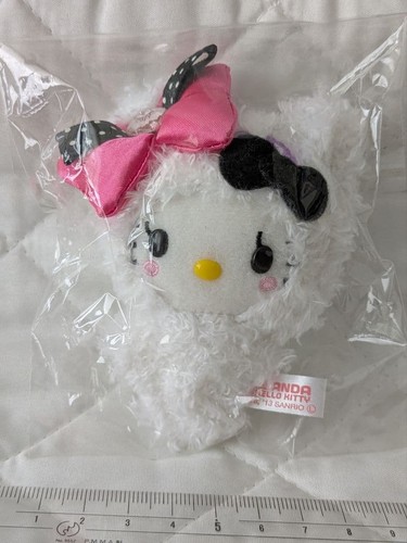 Hello kitty panda - mascot, retro