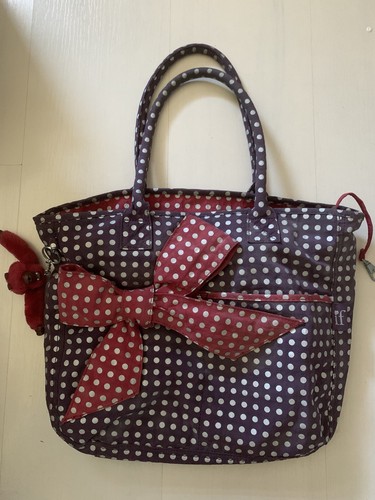 Kipling purple and pink polka - kipling,