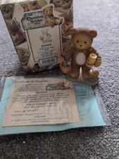 Cherished Teddies Honey Halloween Bear Figurine With Box & Papers
