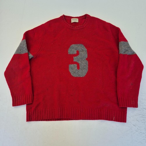 Hackett jumper large red - hackett, mens