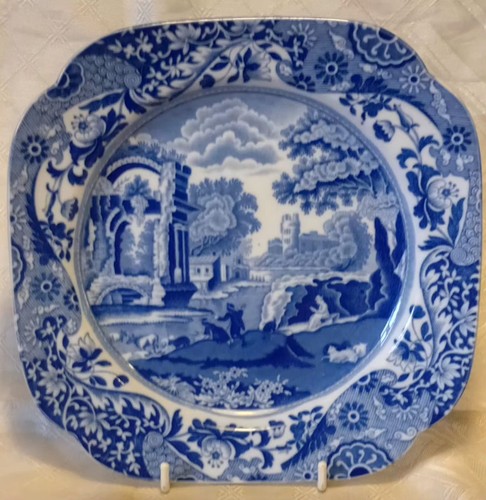 Vintage square sandwich plate - vintage,