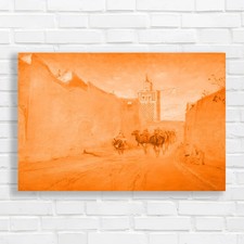 Moroccan Desert Caravan Orange