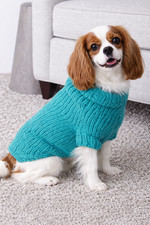 EASY Chunky Dog Coat Knitting