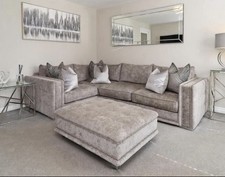 Sofology Midas Corner Sofa With Footstool