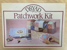 Vintage Dryad Patchwork Starter Kit With Fabric Templates Pins Threads Used