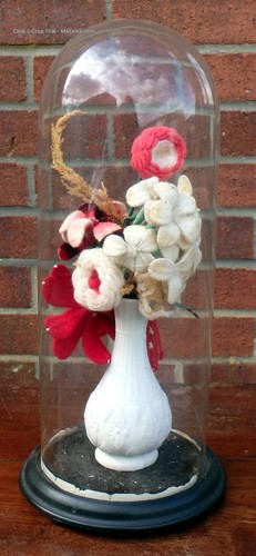 Victorian antique woolwork