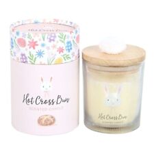 Hot Cross Bun Candle Easter Bunny Spring Home Fragrance Gift