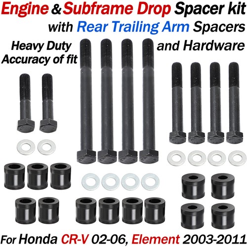 Engine subframe drop - drop, hardware