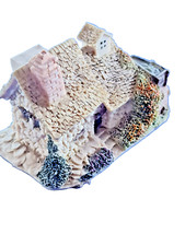 Academy Collectable Miniature Cottage House Model Ornament