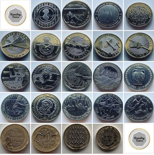 2017 2026 rare coins two - rare, £2
