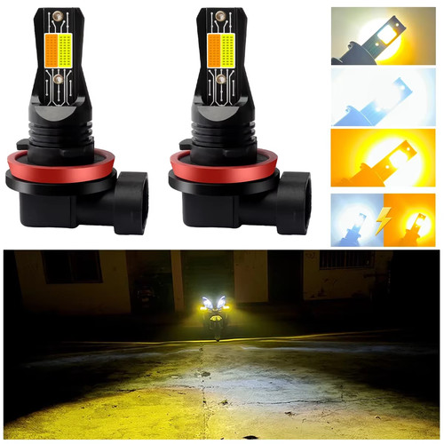 Tricolor strobe h11 - h8, 9006