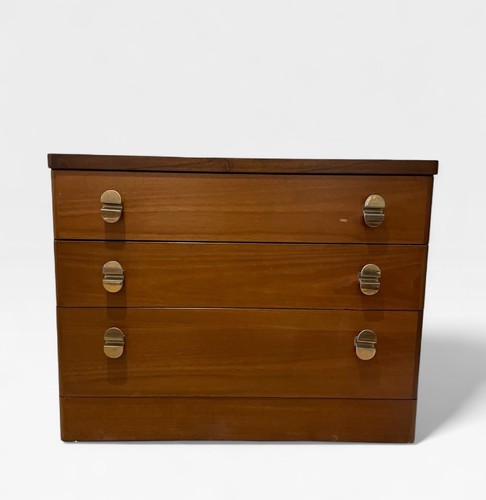 Stag cantata teak small - teak, chest