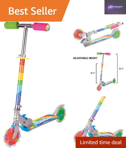 Colorful rainbow scooter - rainbow,