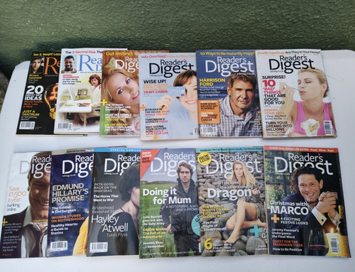 Readers digest magazines 2008 - magazines,