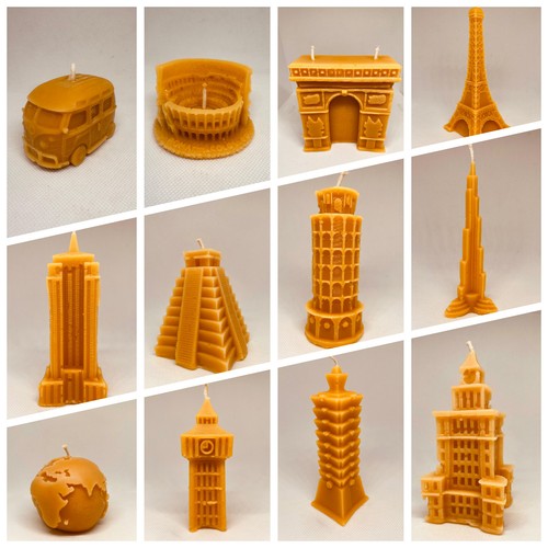 Hand made 100 natural beeswax - hand,