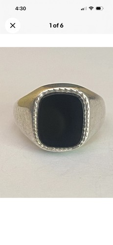 Vintage sterling silver black - vintage,