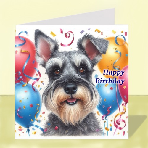 Miniature schnauzer dog - schnauzer,