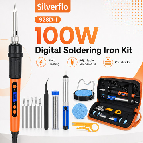 100w soldering iron kit - 100w,
